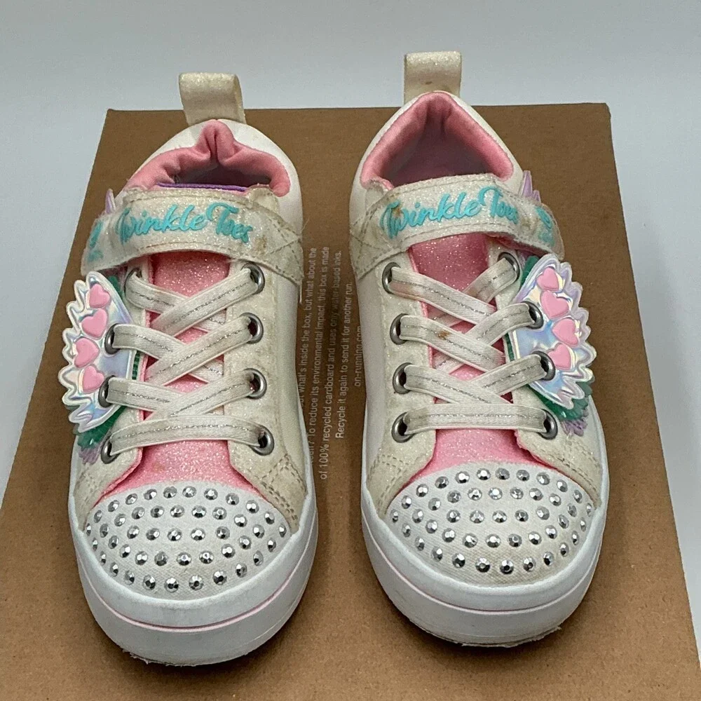 Skechers Twinkle Toes Twi-Lites 2.0 314454L Kids 12.5 White Multi Shoes Ebay2640